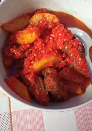 Foto resep Dendeng balado