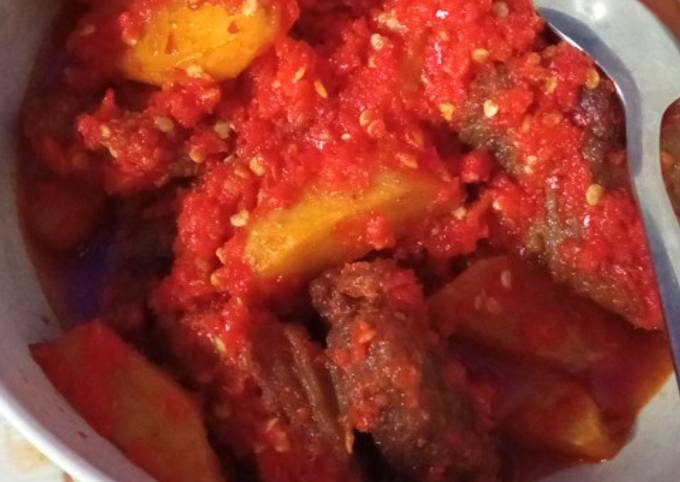 Dendeng balado