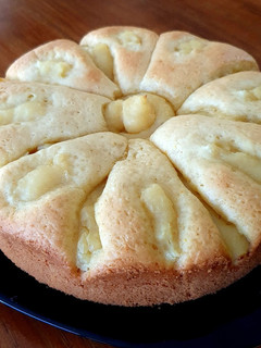 Una foto de Torta matera con crema pastelera 🥮
