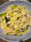 Pasta al Limone, Zucchine e Menta