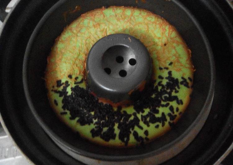 Bolu pandan cokju 1 telur