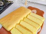 Condensed Milk Cotton Cake