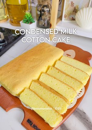 Foto resep Condensed Milk Cotton Cake