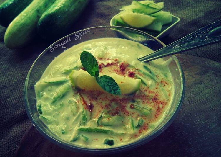 Easiest Way to Make Any-night-of-the-week Cucumber Raita Recipe