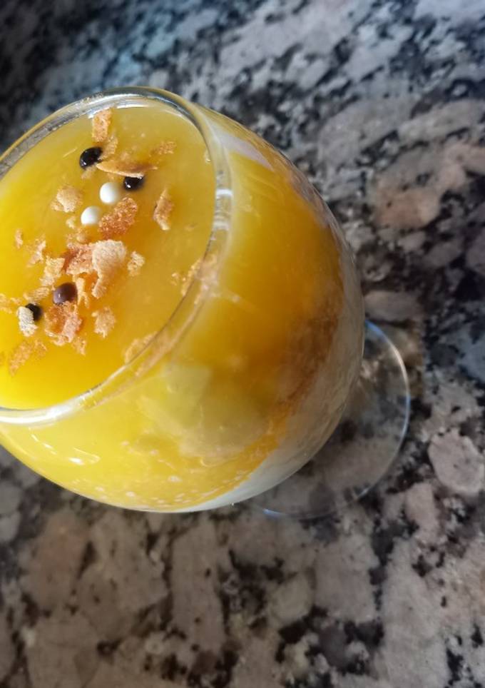 صورة فلان بالفواكه وعصير الليمون