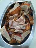 Lechón preparado con anticipación (al horno)