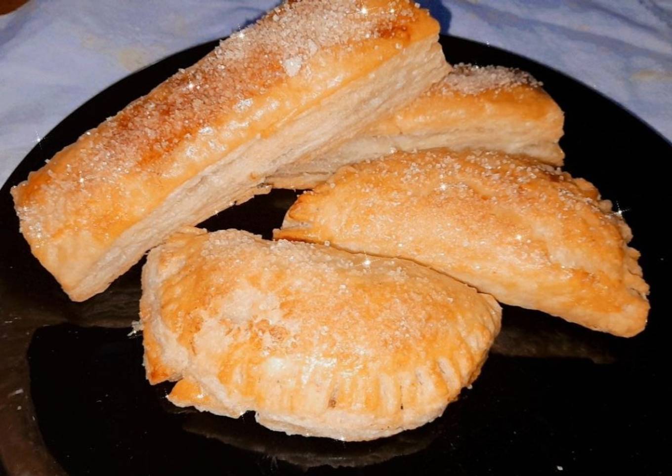 Formas con la masa hojaldre