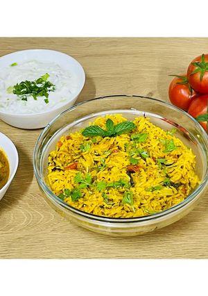 A picture of Tomato Rice.