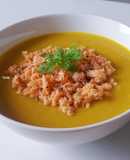 Soup BÍ ĐỎ cá hồi