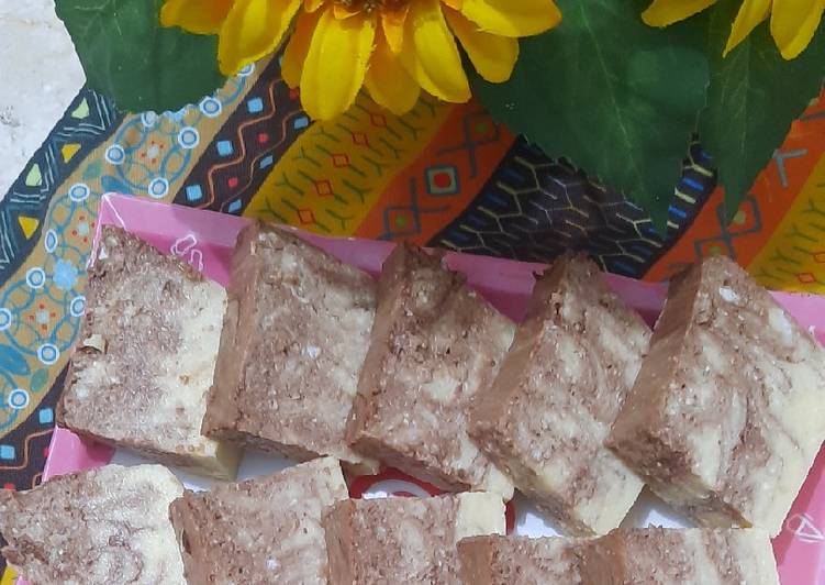 Puding Marmer Coklat 🍫