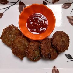 Soyabean Potato Chops A picture of Soyabean Potato Chops.