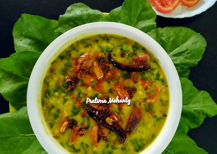Steps to Prepare Homemade Palak Dal Tadka