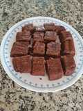 Brownies de chocolate y topochos