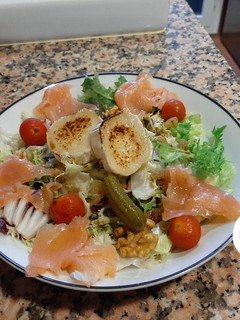 Una foto de Ensalada de Queso de Cabra