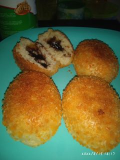 Foto resep Roti goreng isi pisang coklat