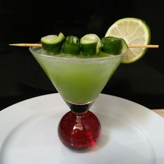 Cucumber Chiller💚🍸 A picture of Cucumber Chiller💚🍸.
