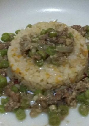 Foto resep Nasi Oranye & Buncis Saus Teda (MPASI 9m)