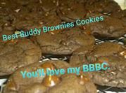 A picture of chocolate brownies