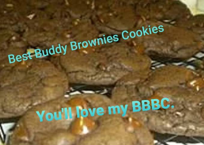 Simple Way to Make Exotic Best Buddy Brownie Cookies for Vegetarian Food