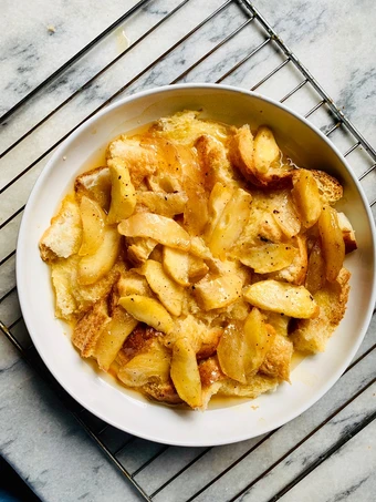 Recipe Apple crumble which Delicious