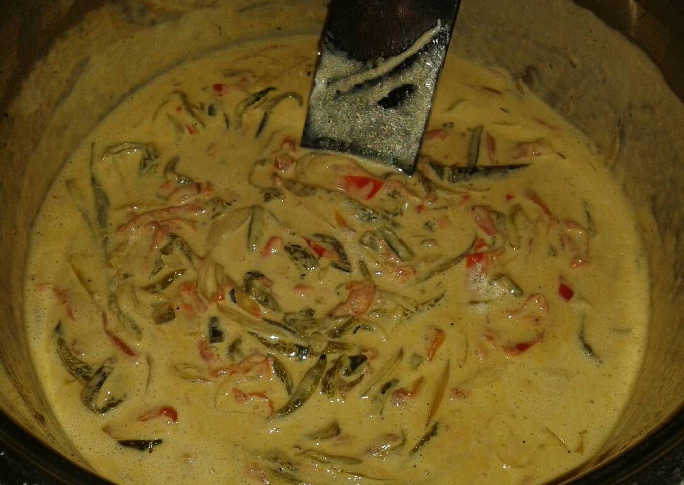 Rajas de chile en crema muy sencillo! 👌
