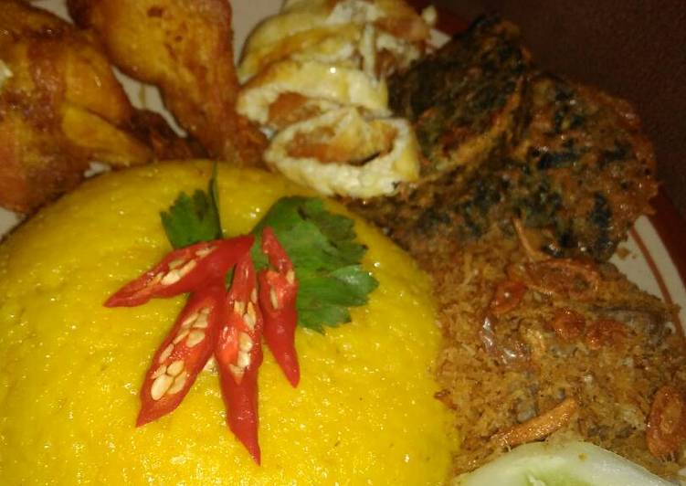 Nasi kuning magic ala NanoNanoNino