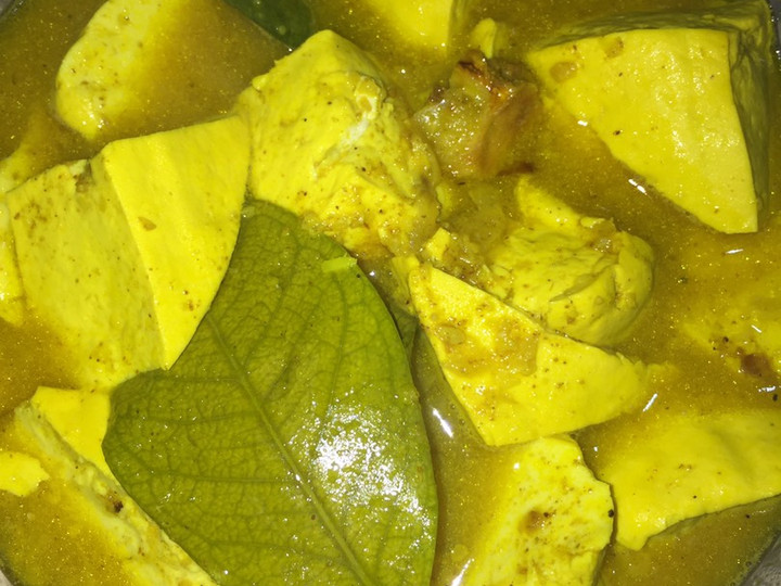 Resep Sayur Tahu Bumbu Kuning Tanpa Santan yang Menggugah Selera