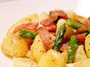 A picture of bacon parmesan