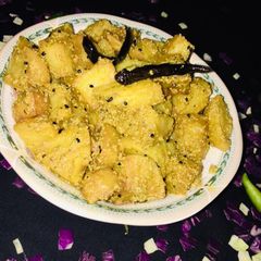 Bengali Aloo Posto A picture of Bengali Aloo Posto.