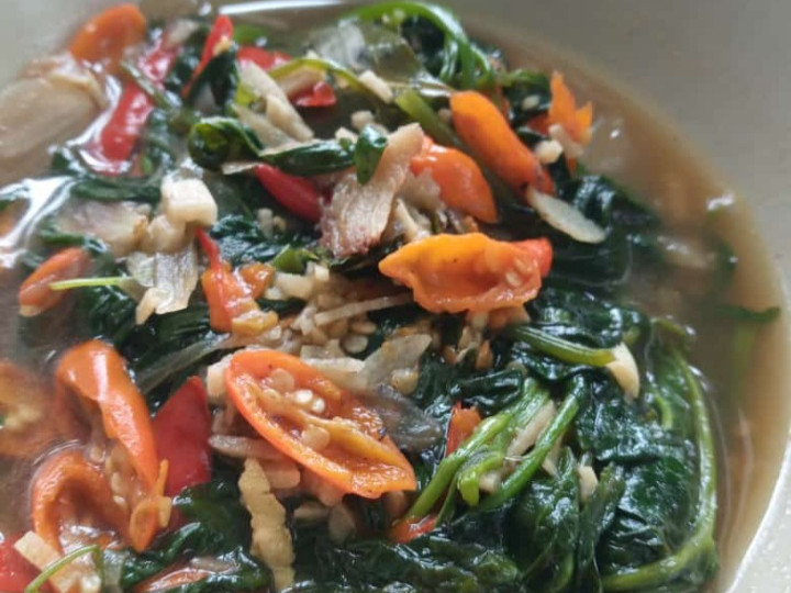 Resep Tumis kangkung terasi yang Enak Banget