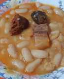 Fabada asturiana en olla rápida