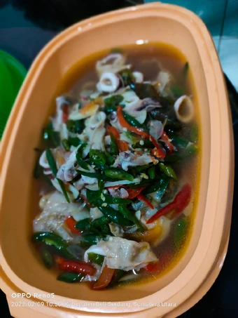 Langkah Mudah untuk Membuat Resep Cumi tumis tahu kering saos tiram yang Lezat Anti Ribet, Lezat