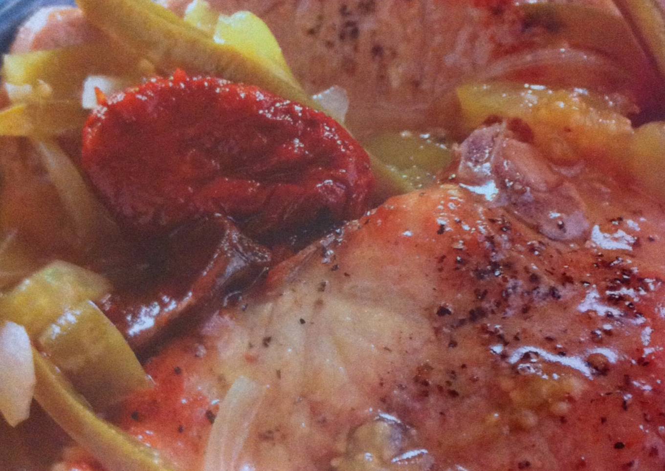 Chuletas de cerdo entomatadas