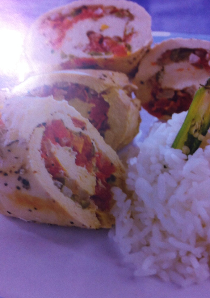 Una foto de Rollito a la mexicana