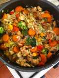 Pollo estilo oriental