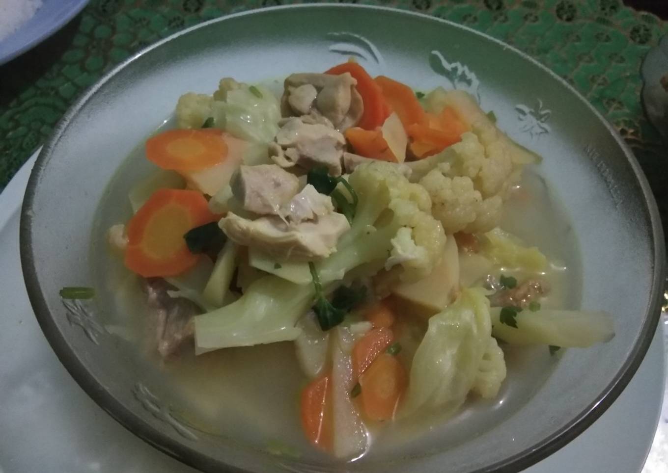 Sayur Sup ayam