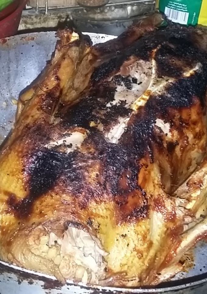 صورة لوصفة وزه مشوية بالفريك
