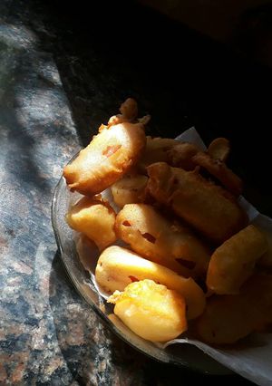 Una foto de Banderillas / Corns dogs