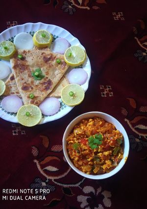 પનીર ભુરજી રેસીપી મુખ્ય ફોટો
