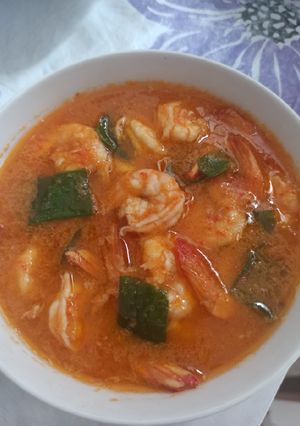 Foto resep Udang Saus Padang