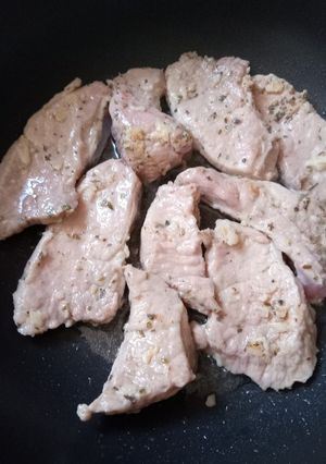 Una foto de Filetitos de pulpa de cerdo 🥓🐷