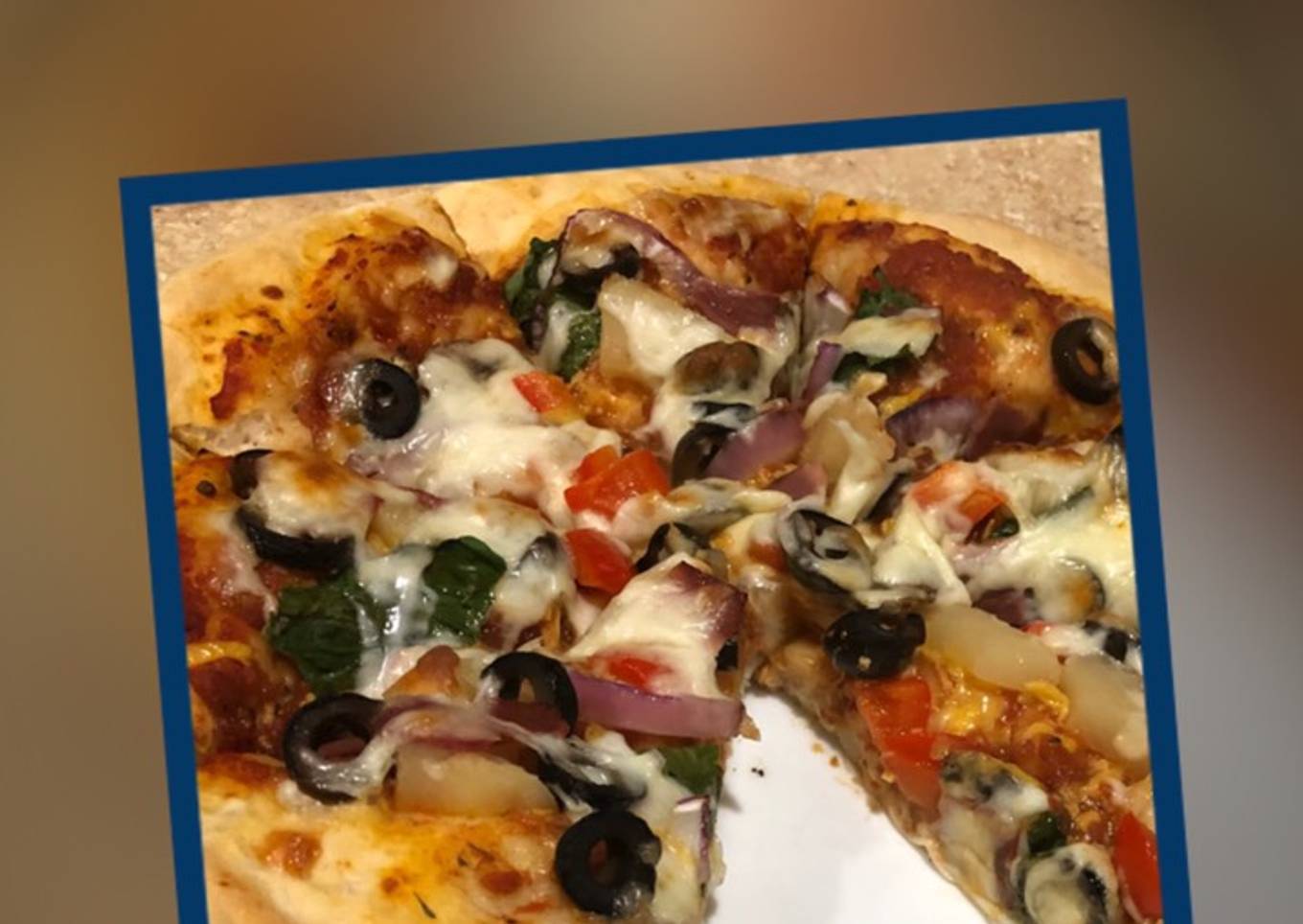 Pan Pizza domino ala rumahan