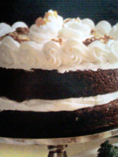 A picture of Chocolate cake ..