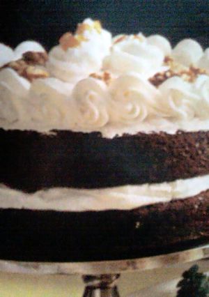 A picture of Chocolate cake ..