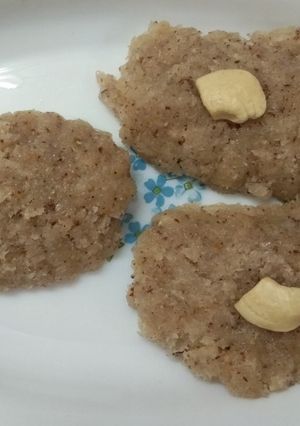 A picture of Coconut Barfi.