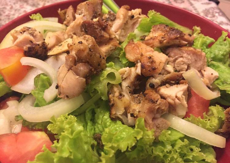 Resep Chicken Salad #forDewi yang Enak Banget