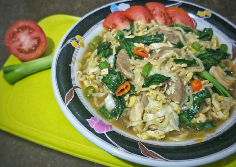 Resep Mie Rebus alias Mie Godog Enak dan Antiribet