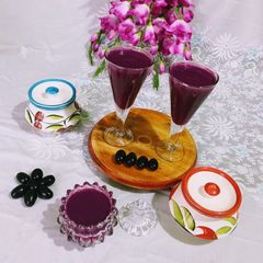 A picture of Kala Jamun Juice / Black Plum Juice.