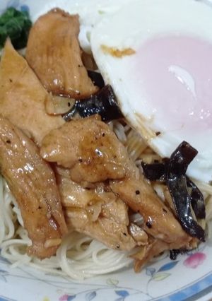 Foto resep Misua chicken teriyaki