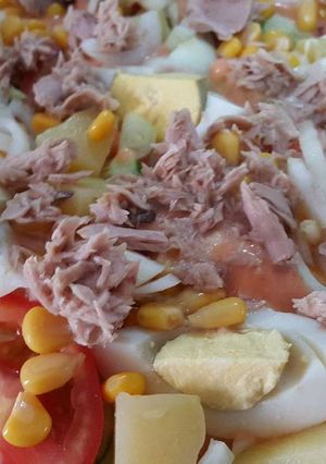 Foto resep Salad tuna praktis